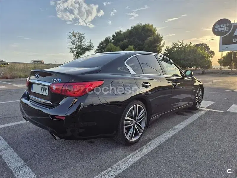 Usado Infiniti Q50 Sport Tech 364 CV (267 kW) 2015 Negro Berlina