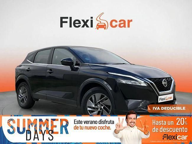 Negro Usado 2021 Nissan Qashqai Acenta SUV | 19.490 € (Precio justo) - Imagen 1/4