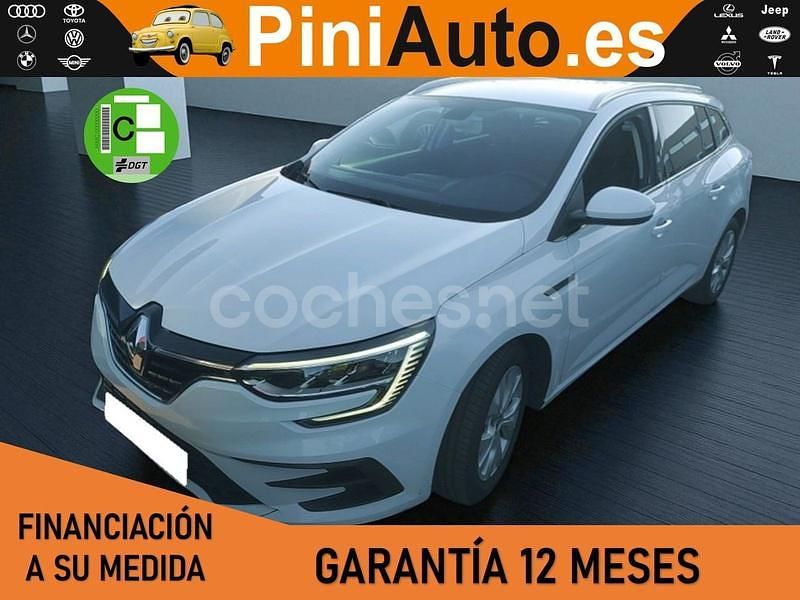 Blanco Usado 2022 Renault Mégane GrandTour Intens Familiar | 14.690 € (Un poco caro) - Imagen 1/4