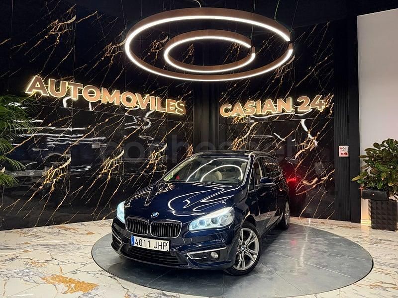 Usado BMW 218 Sport Line 150 CV (110 kW) 2015 Azul Familiar