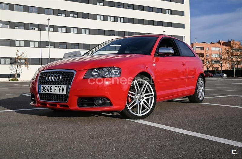Usado Audi A3 Ambition 140 CV (102 kW) 2007 Rojo Utilitario