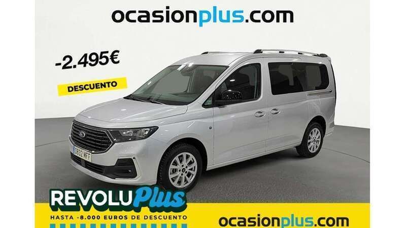 Plateado Usado 2023 Ford Tourneo Connect Titanium Monovolumen | 24.955 € (Precio justo) - Imagen 1/4