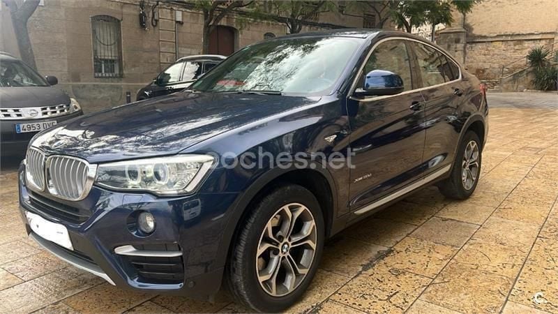 Azul Usado 2017 BMW X4 SUV | 26.900 € (Buen precio) - Imagen 1/4