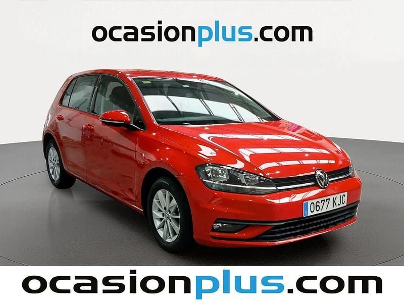 Usado VW Golf VII 110 HP (80 kW) 2018 Vermelho Citadino
