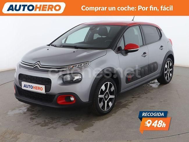 Gris Usado 2019 Citroën C3 PureTech Berlina | 9399 € (Precio justo) - Imagen 1/3