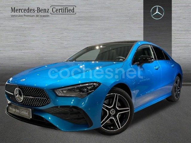 Azul Usado 2023 Mercedes CLA250e Berlina | 44.900 € (Caro) - Imagen 1/4
