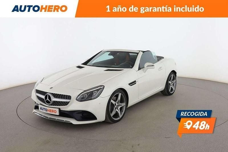 Blanco Usado 2017 Mercedes SLC200 AMG line Descapotable | 27.399 € - Imagen 1/3