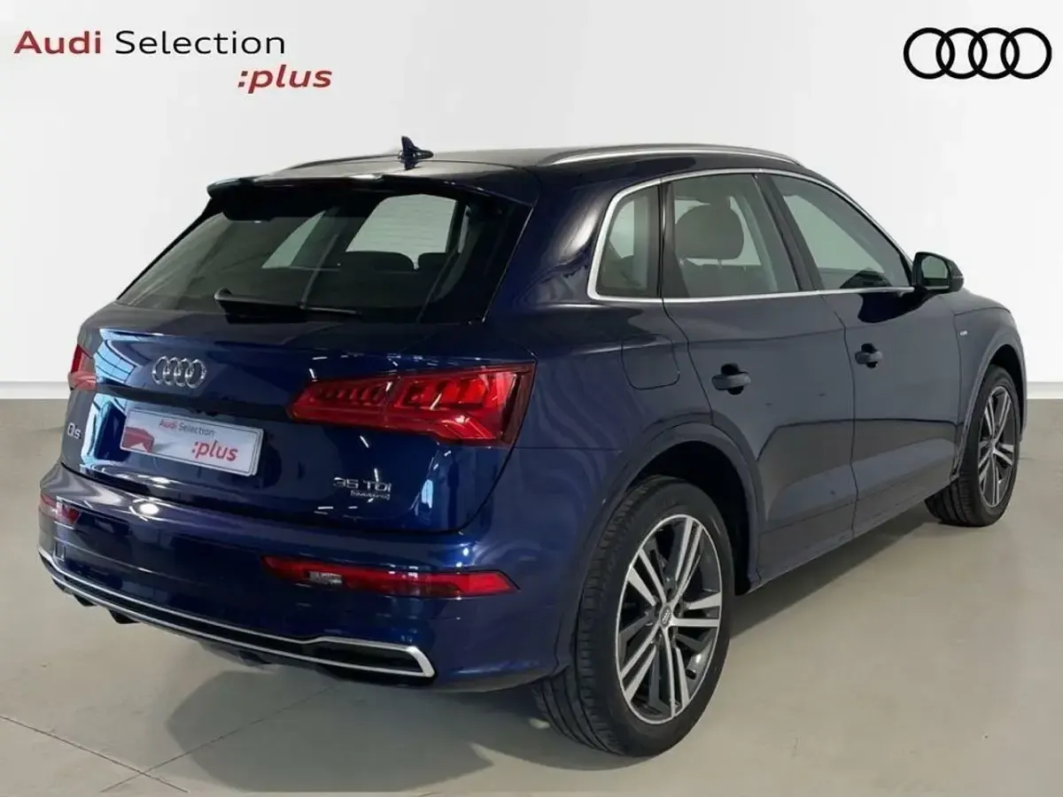 Usado Audi Q5 S-Line 163 CV (119 kW) 2020 Azul SUV