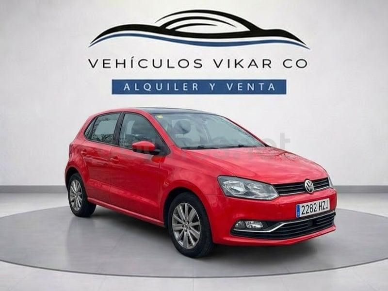 Usado VW Polo Sportline 90 CV (66 kW) 2014 Rojo Berlina