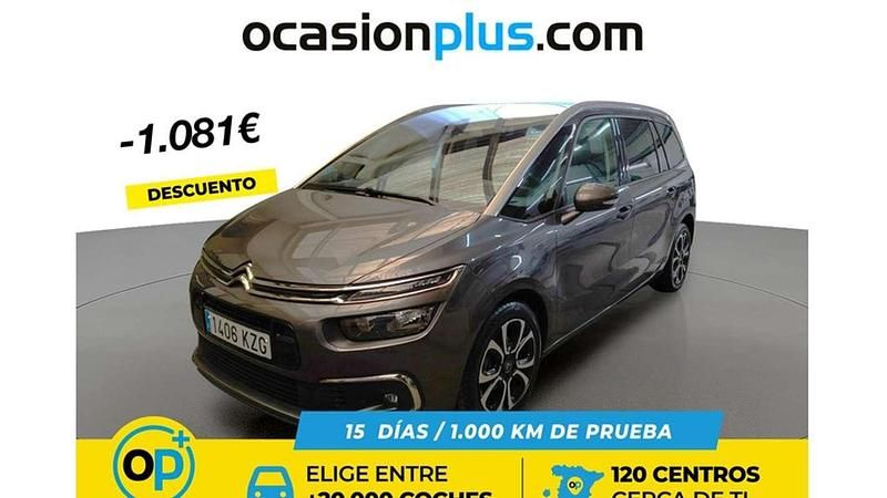 Gris Usado 2019 Citroën C4 SpaceTourer Feel Monovolumen | 10.819 € (Buen precio) - Imagen 1/4