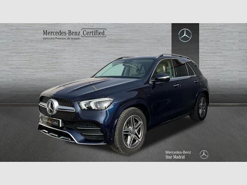 Azul Usado 2021 Mercedes GLE350 SUV | 58.990 € - Imagen 1/4