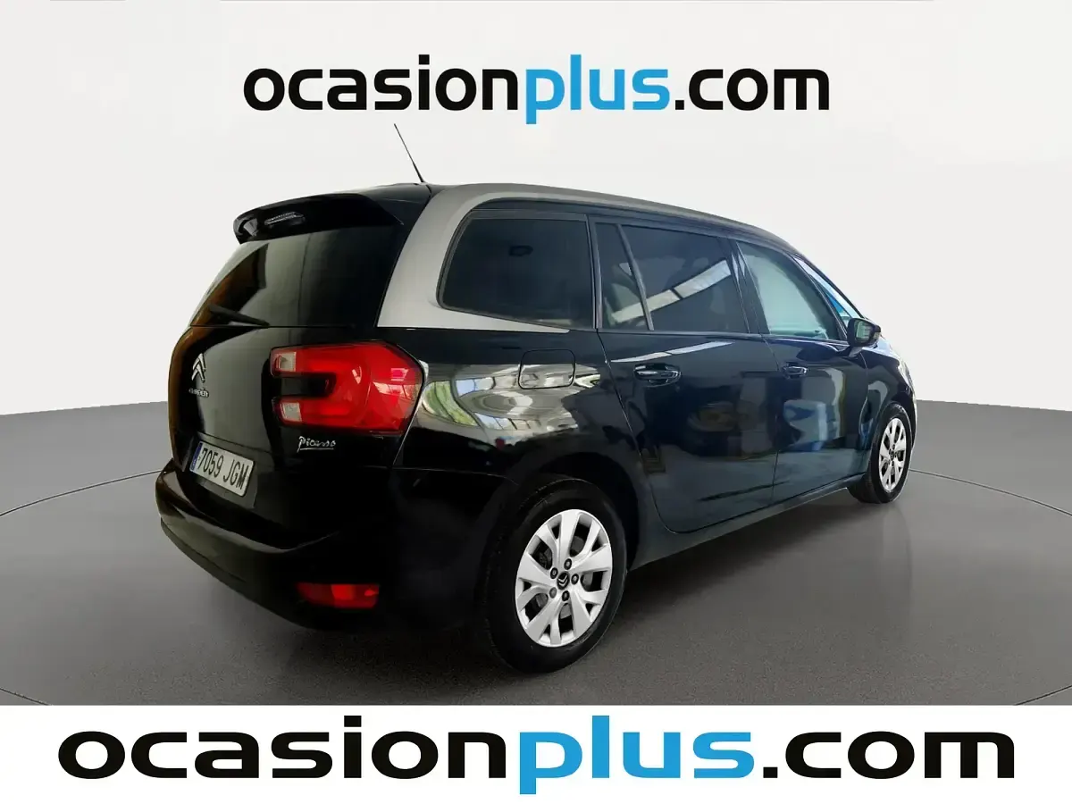 Usado Citroën C4 PureTech 130 CV (95 kW) 2015 Negro Monovolumen