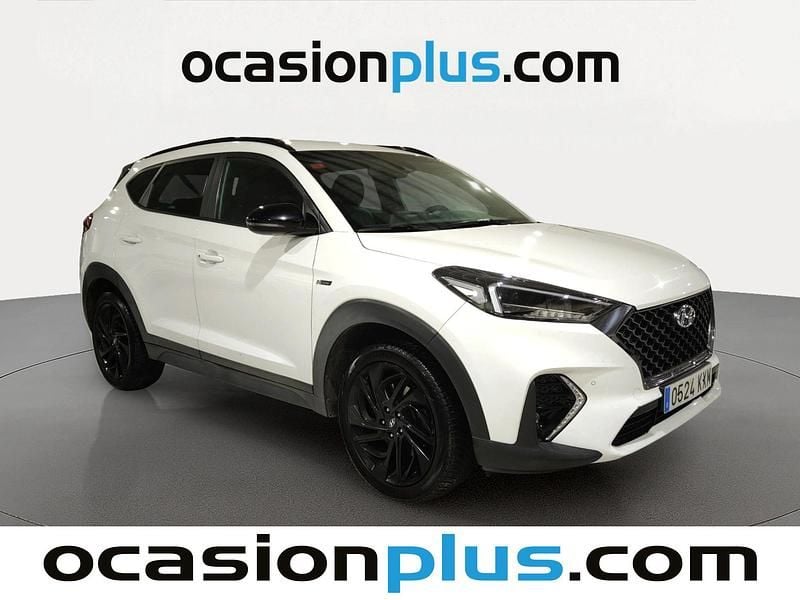Usado Hyundai Tucson N Line 136 CV (100 kW) 2019 Blanco SUV