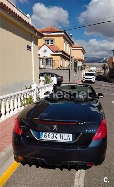 Usado Peugeot 308 CC Active 122 CV (89 kW) 2012 Azul Descapotable