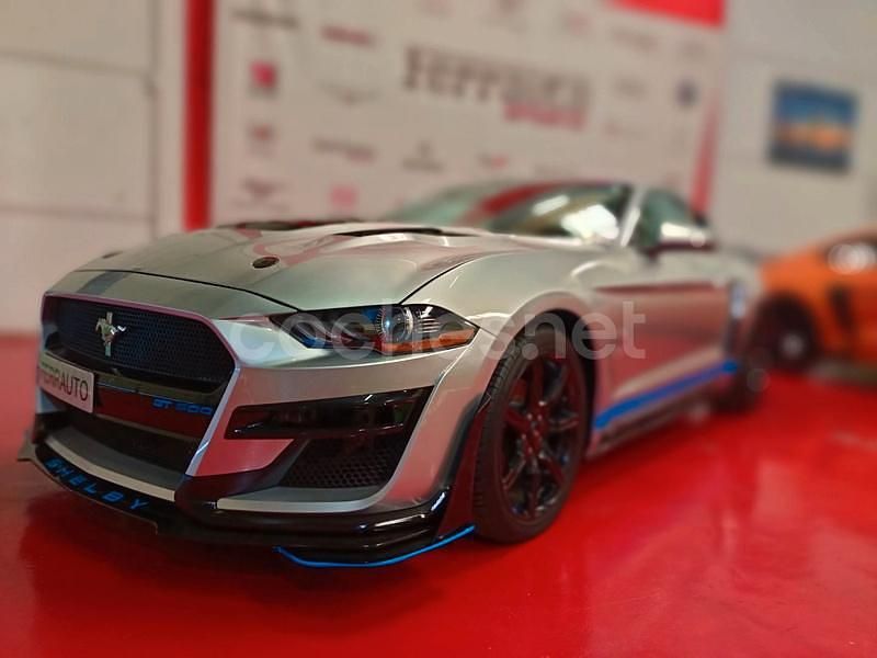 Gris / plata Usado 2018 Ford Mustang Fastback Coupe | 34.500 € (Un poco caro) - Imagen 1/4