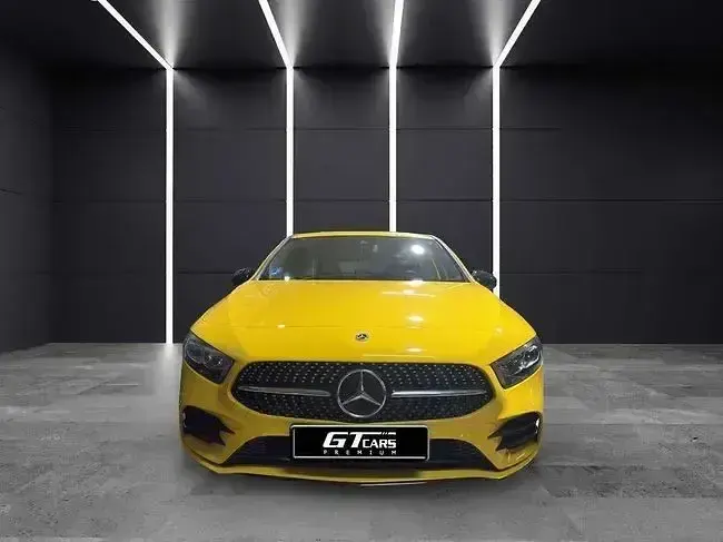 Käytetty Mercedes A250 AMG 218 HP (160 kW) 2022 Keltainen Sedan