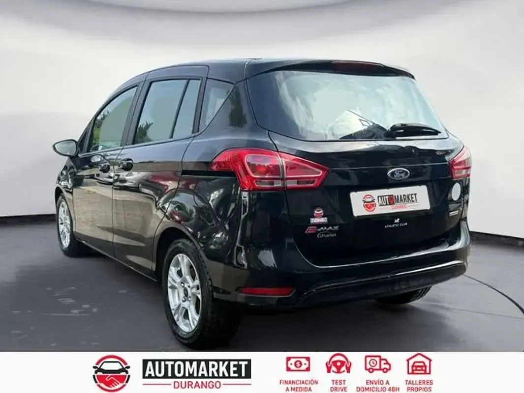 Usado Ford B-MAX Trend 101 CV (74 kW) 2016 Negro Monovolumen
