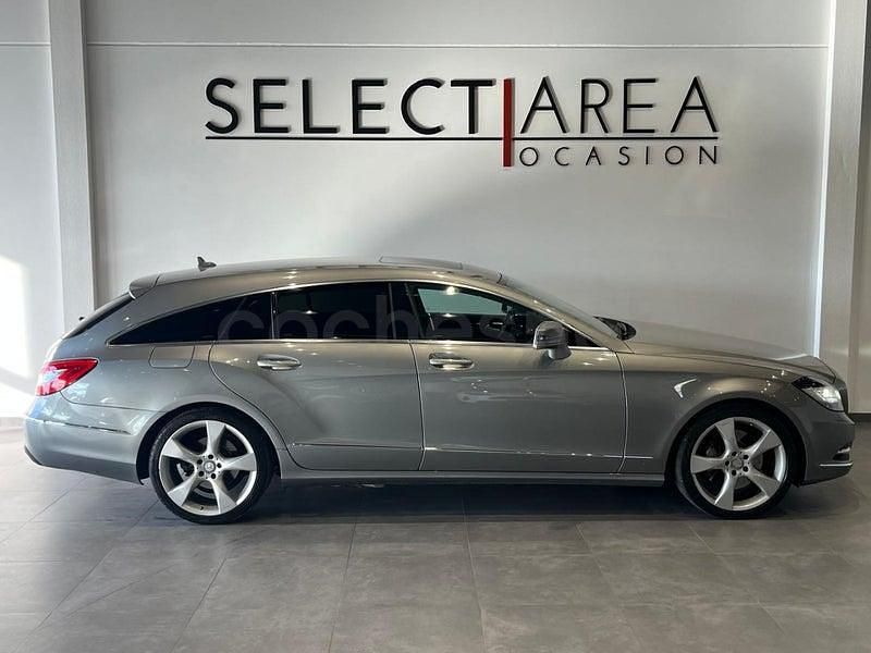 Usado Mercedes CLS350 Shooting Brake 265 CV (194 kW) 2013 Gris / plata Familiar