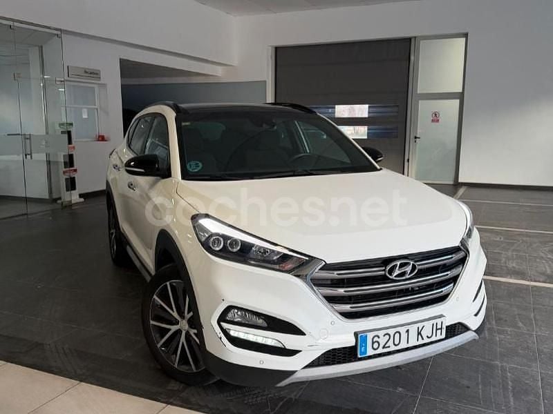 Usado Hyundai Tucson GO! 176 CV (129 kW) 2018 Blanco SUV