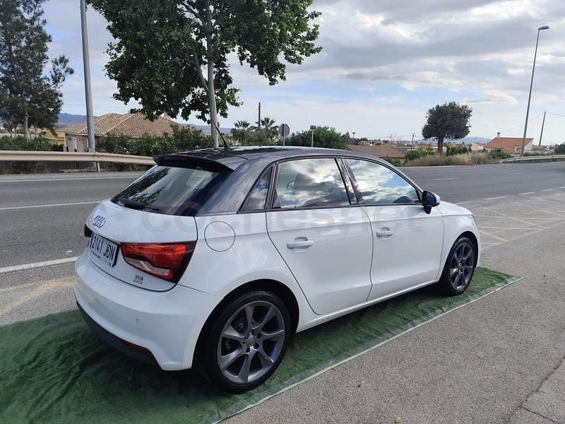 Usado Audi A1 Sportback 90 CV (66 kW) 2015 Blanco Utilitario