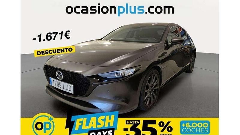 Usado Mazda 3 122 CV (89 kW) 2020 Gris Utilitario