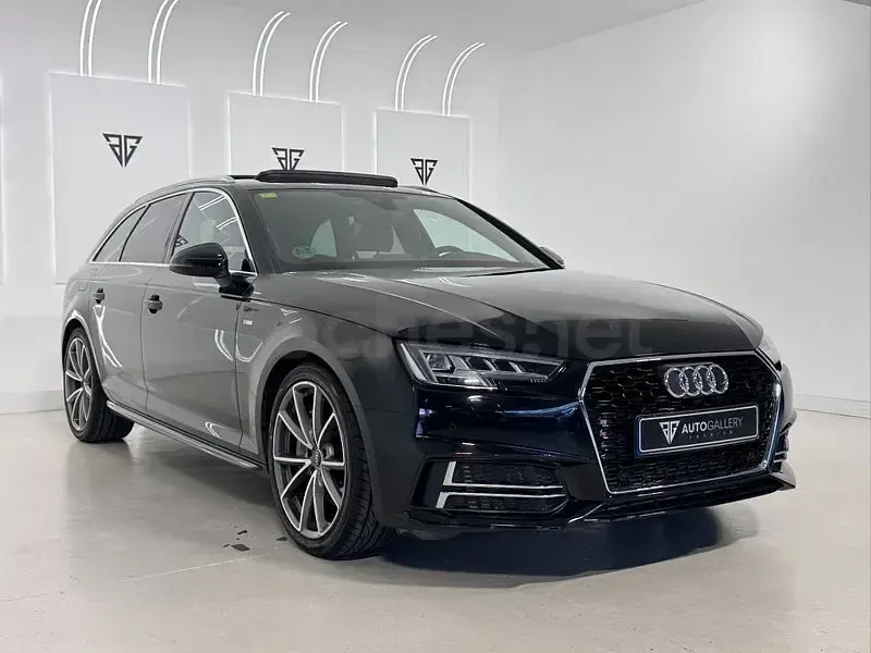 Usado Audi A4 S-Line 272 CV (200 kW) 2018 Negro Familiar