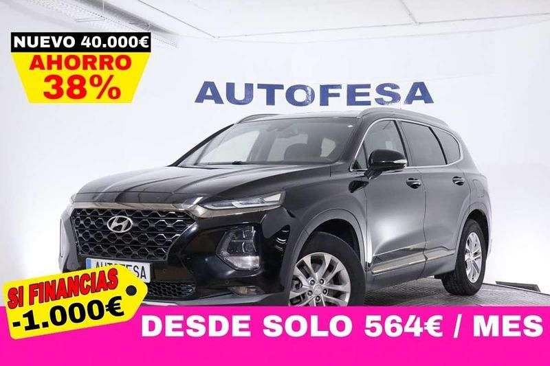 Usado Hyundai Santa Fe 200 CV (147 kW) 2019 Negro SUV