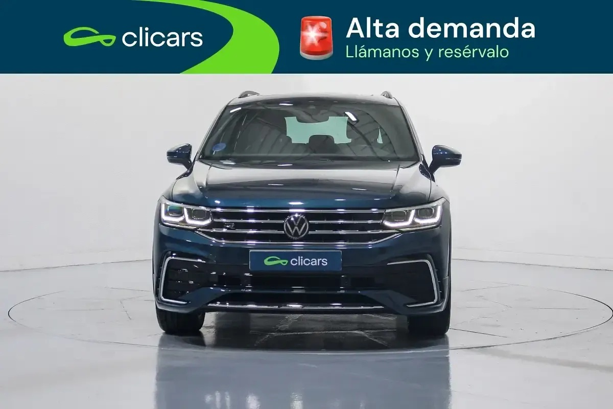 Usado VW Tiguan R-line 150 CV (110 kW) 2022 Azul SUV