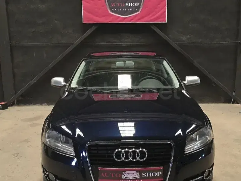 Usado Audi A3 Sportback Ambiente 105 CV (77 kW) 2010 Azul Utilitario