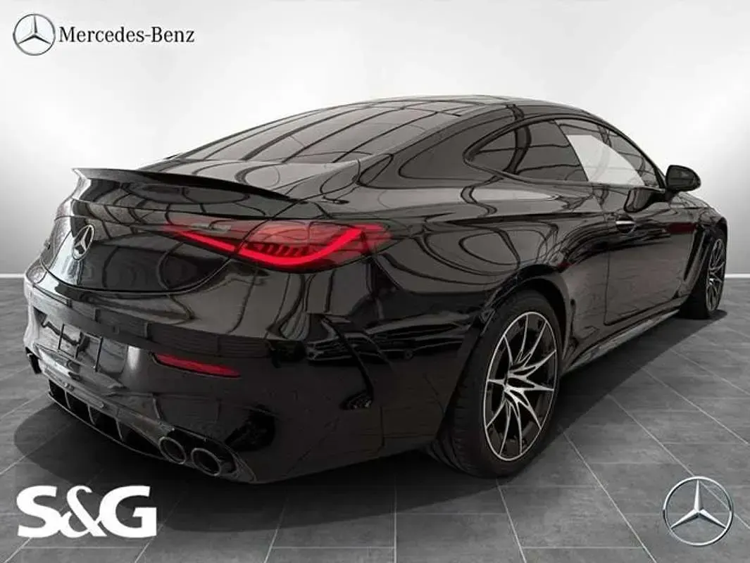 Usado Mercedes CLE220 AMG 449 CV (330 kW) 2024 Negro Coupe