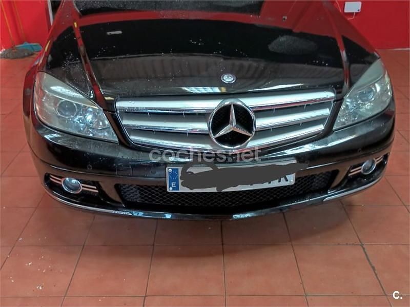 Negro Usado 2007 Mercedes C280 Avantgarde Berlina | 9600 € (Buen precio) - Imagen 1/4