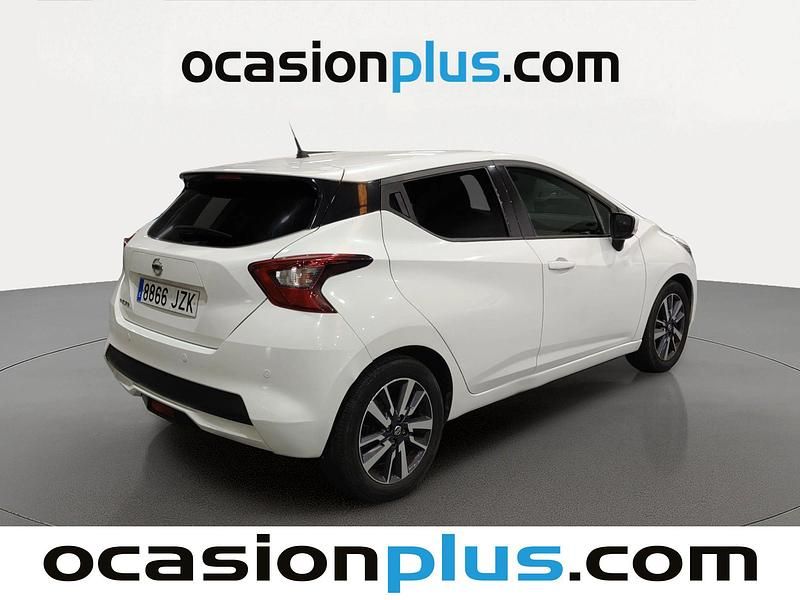 Usado Nissan Micra Acenta 71 CV (52 kW) 2017 Blanco Utilitario