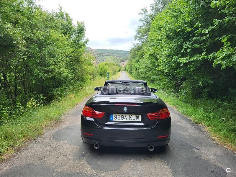 Usado BMW 420 Sport Line 184 CV (135 kW) 2014 Negro Descapotable