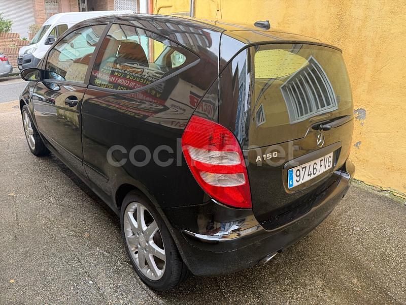 Usado Mercedes A150 Avantgarde 95 CV (69 kW) 2007 Negro Berlina