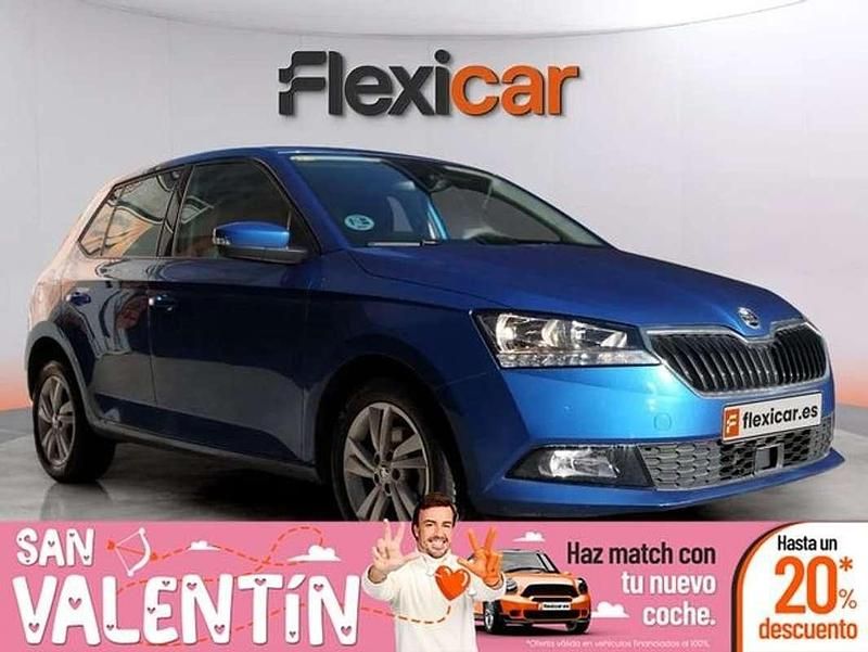 Usado Skoda Fabia Ambition 95 CV (69 kW) 2020 Azul Utilitario