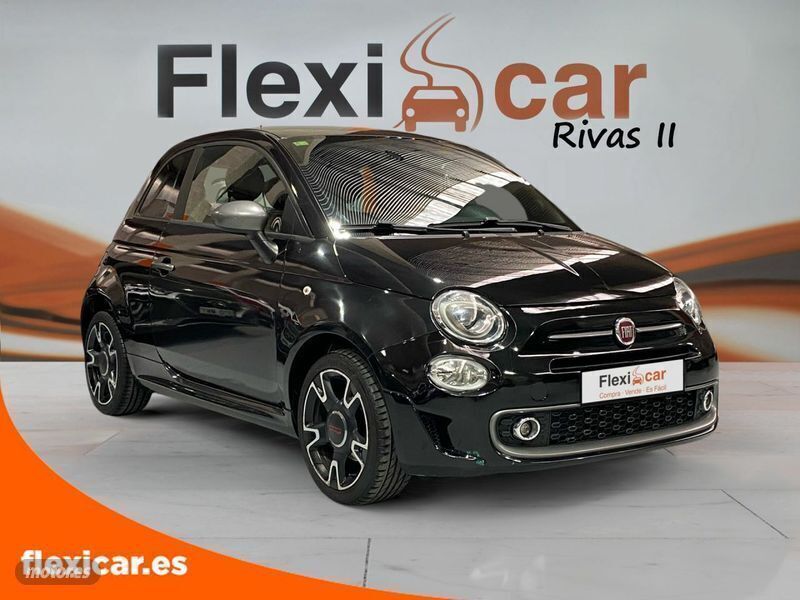 Usado Fiat 500 S 69 CV (50 kW) 2017 Negro Utilitario