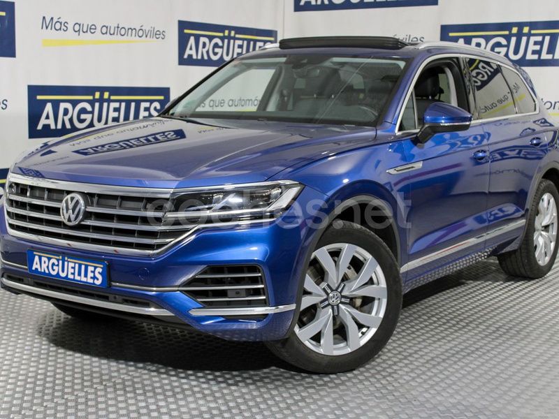 Azul Usado 2018 VW Touareg SUV | 40.900 € (Caro) - Imagen 1/4