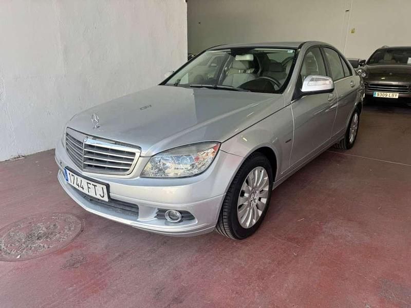 Gris Usado 2007 Mercedes C220 Elegance Berlina | 10.999 € (Precio justo) - Imagen 1/4