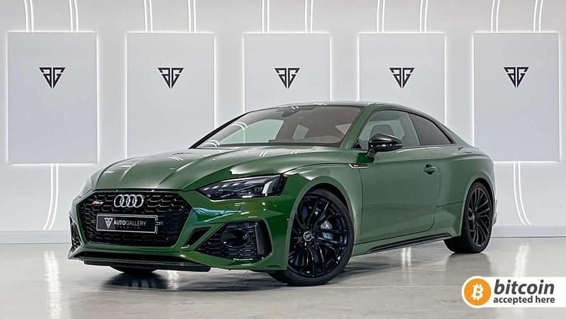 Usado Audi RS5 450 CV (330 kW) 2021 Verde Coupe