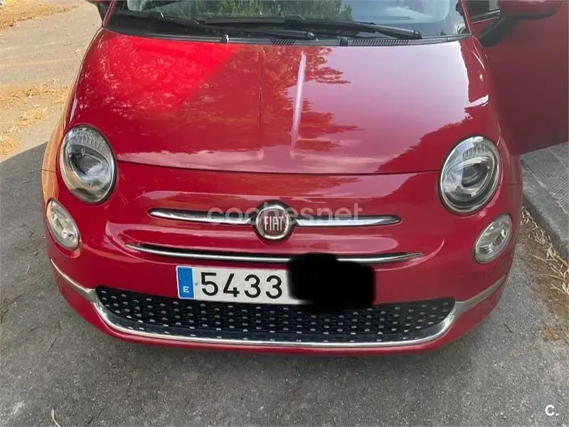 Usado Fiat 500 Dolcevita 70 CV (51 kW) 2022 Rojo Berlina