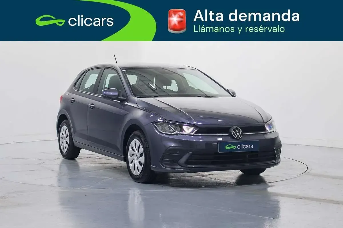 Usado VW Polo 95 CV (69 kW) 2022 Gris Utilitario