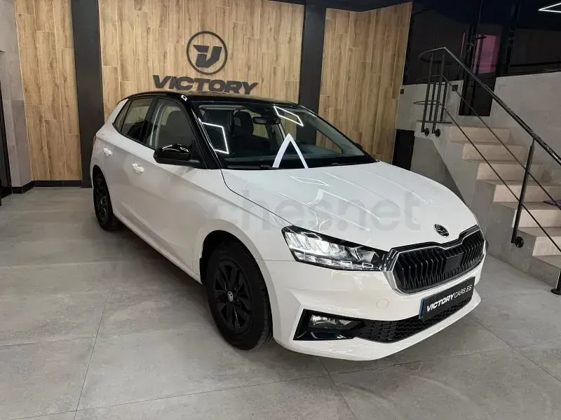 Usado Skoda Fabia 95 CV (69 kW) 2024 Blanco Utilitario