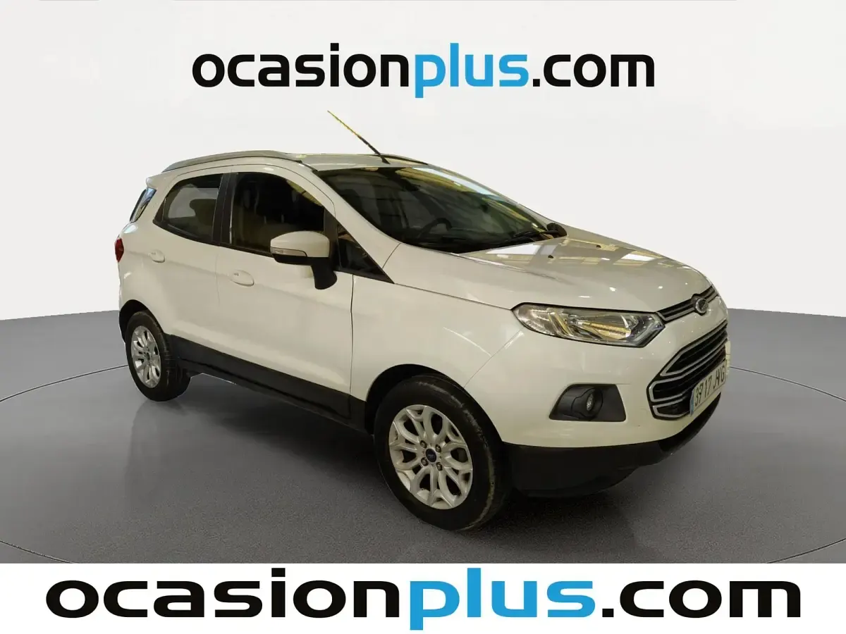 Usado Ford Ecosport Trend 140 CV (102 kW) 2016 Blanco SUV
