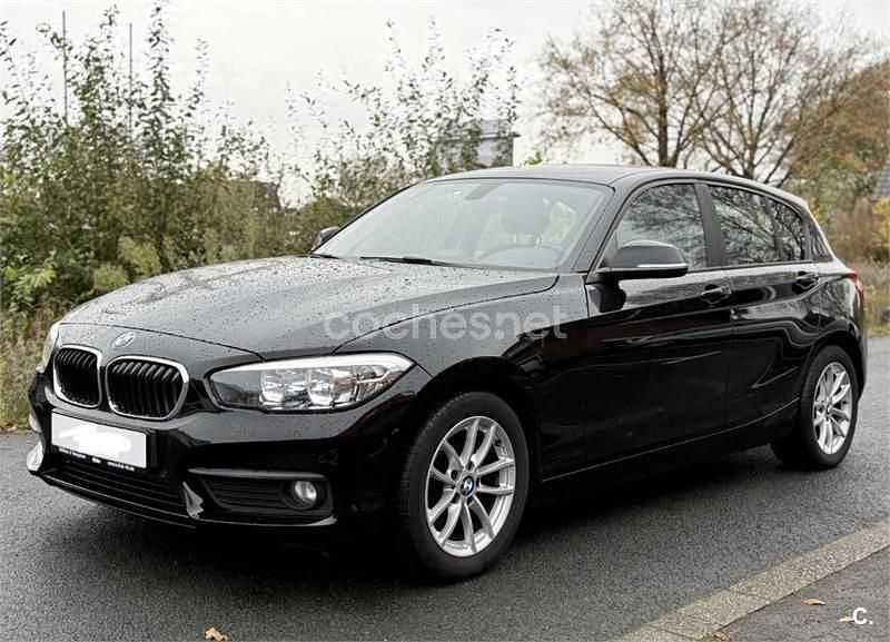 Negro Usado 2016 BMW 116 Advantage Utilitario | 12.500 € (Buen precio) - Imagen 1/4
