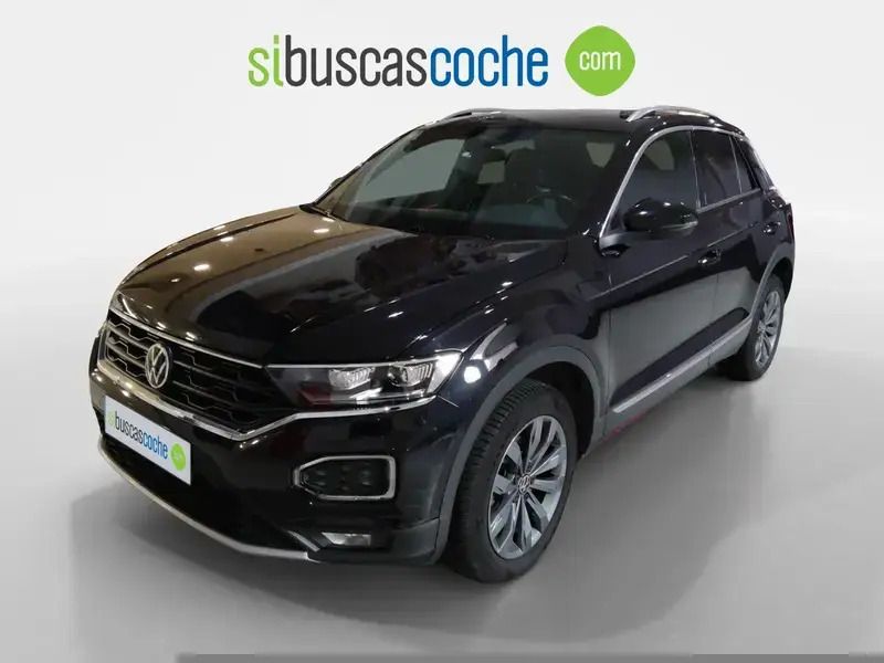 Negro Usado 2020 VW T-Roc Sportline SUV | 21.990 € (Precio justo) - Imagen 1/4
