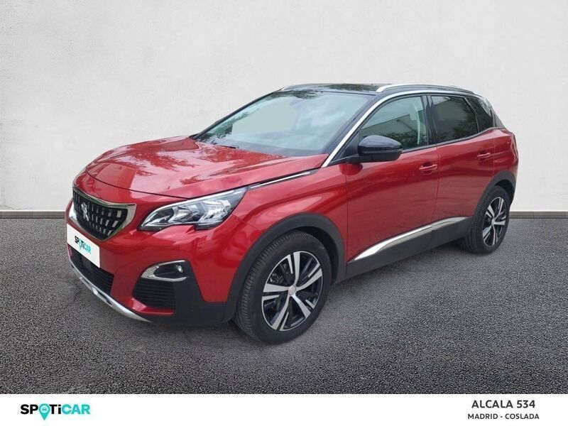 Usado Peugeot 3008 Allure 130 CV (95 kW) 2019 Rojo SUV