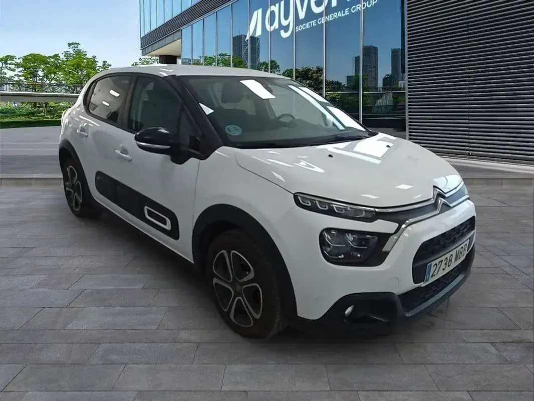 Usado Citroën C3 Feel 102 CV (75 kW) 2022 Blanco Utilitario