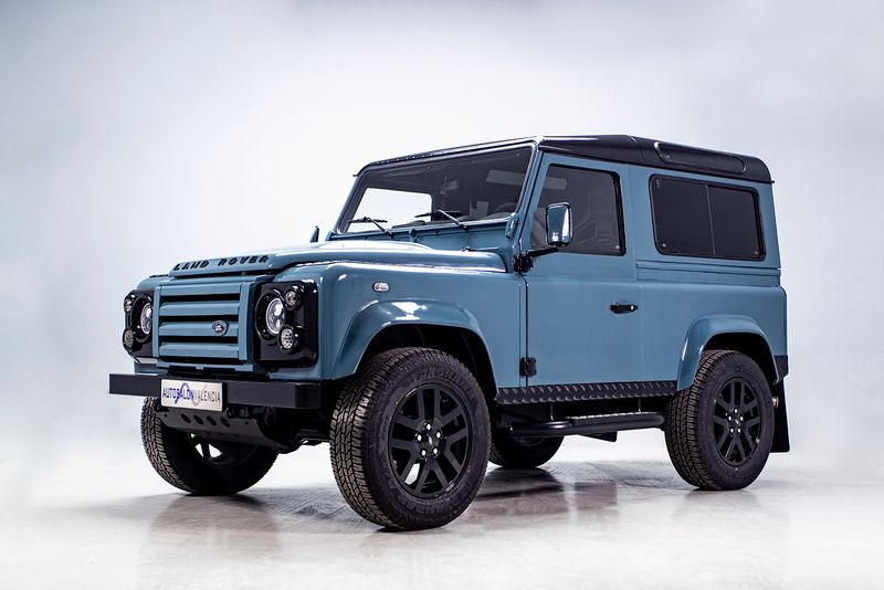 Usado Land Rover Defender SE 122 CV (89 kW) 2007 Azul SUV
