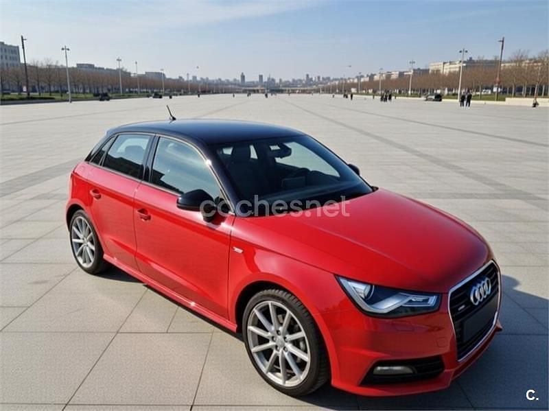 Brugt Audi A1 Sportback Ambiente 95 HK (69 kW) 2018 Rød Hatchback