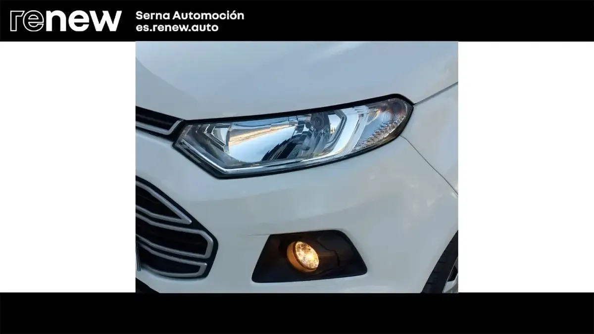 Usado Ford Ecosport Trend 125 CV (91 kW) 2017 Blanco SUV